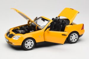 Mercedes SLK200 R170 Gelb Norev 1:18 B66040713 Metall — Bild 2 von 9