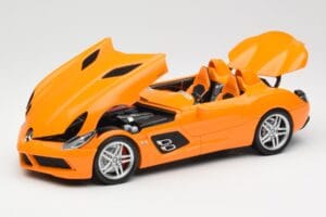 Mercedes SLR McLaren C199 Stirling Moss AMG Solarbeam Metallic Minichamps 1:18 100038400 Metall — Bild 2 von 8