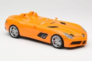 Mercedes SLR McLaren C199 Stirling Moss AMG Solarbeam Metallic Minichamps 1:18 100038400 Metall — Bild 6 von 8