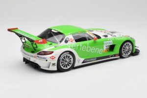 Mercedes AMG SLS C197 GT3 MS Racing #22 V. Sigacev / C. Stoll ADAC GT Masters 2011 Minichamps 1:18 151113102 Metall — Bild 2 von 6