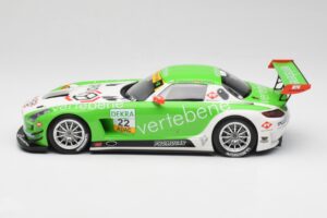 Mercedes AMG SLS C197 GT3 MS Racing #22 V. Sigacev / C. Stoll ADAC GT Masters 2011 Minichamps 1:18 151113102 Metall — Bild 3 von 6