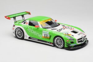 Mercedes AMG SLS C197 GT3 MS Racing #22 V. Sigacev / C. Stoll ADAC GT Masters 2011 Minichamps 1:18 151113102 Metall — Bild 4 von 6