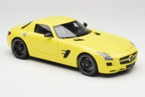 Mercedes SLS AMG C197 Gelb Minichamps 1:18 100039022 Metall — Bild 6 von 8