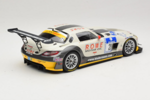Mercedes SLS AMG GT3 #21 Rowe Racing M. Zehe / M. Hartung ADAC 24h Nurburgring 2012 Minichamps 1:18 151123121 Metall — Bild 2 von 6