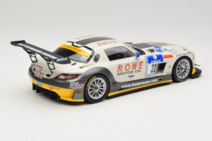 Mercedes SLS AMG GT3 #22 Rowe Racing R. Graf / M. Seyffarth ADAC 24h Nurburgring 2012 Minichamps 1:18 151123122 Metall — Bild 2 von 6