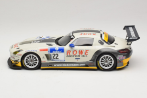 Mercedes SLS AMG GT3 #22 Rowe Racing R. Graf / M. Seyffarth ADAC 24h Nurburgring 2012 Minichamps 1:18 151123122 Metall — Bild 3 von 6