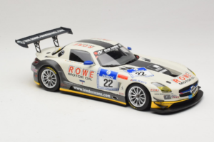 Mercedes SLS AMG GT3 #22 Rowe Racing R. Graf / M. Seyffarth ADAC 24h Nurburgring 2012 Minichamps 1:18 151123122 Metall — Bild 4 von 6