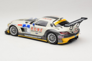 Mercedes SLS AMG GT3 #22 Rowe Racing R. Graf / M. Seyffarth ADAC 24h Nurburgring 2012 Minichamps 1:18 151123122 Metall — Bild 5 von 6