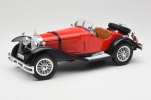 Mercedes SSK Rot & Schwarz Bburago 1:18 3009-M1 Metall