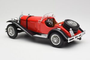 Mercedes SSK Rot & Schwarz Bburago 1:18 3009-M1 Metall — Bild 5 von 6