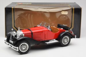 Mercedes SSK Rot & Schwarz Bburago 1:18 3009-M1 Metall — Bild 6 von 6