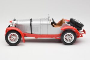 Mercedes SSK Silber & Rot Bburago 1:18 3009-M2 Metall — Bild 3 von 6