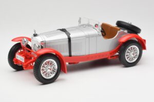 Mercedes SSK Silber & Rot Bburago 1:18 3009-M2 Metall