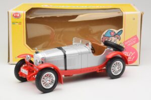 Mercedes SSK Silber & Rot Bburago 1:18 3009-M2 Metall — Bild 6 von 6