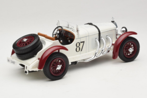 Mercedes SSKL #87 R. Caracciola Weiß 1931 Bburago 1:18 3002-P1 Metall — Bild 2 von 6