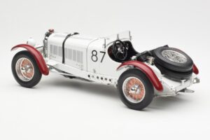 Mercedes SSKL R. Caracciola / W. Sebastian Mille Miglia Winner 1931 CMC 1:18 M-055 Metall — Bild 5 von 6