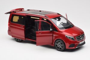 Mercedes V-Class W447 Designo Hyacinth Rot Metallic Norev 1:18 B66004166 Metall — Bild 4 von 7
