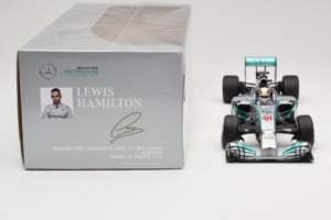 Mercedes W05 #44 L. Hamilton Mercedes AMG Petronas Chinese Grand Prix Winner 2014 Minichamps 1:18 110140244 Metall — Bild 6 von 7
