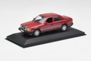 Mercedes 300D W124 Rot Minichamps 1:43 3209 Metall — Bild 2 von 4