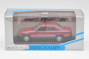 Mercedes 300D W124 Rot Minichamps 1:43 3209 Metall — Bild 4 von 4