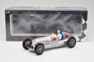 Mercedes W125 #14 Daimler-Benz AG M. von Brauchitsch 2nd Place German GP 1937 Minichamps 1:18 155373114 Metall — Bild 6 von 6