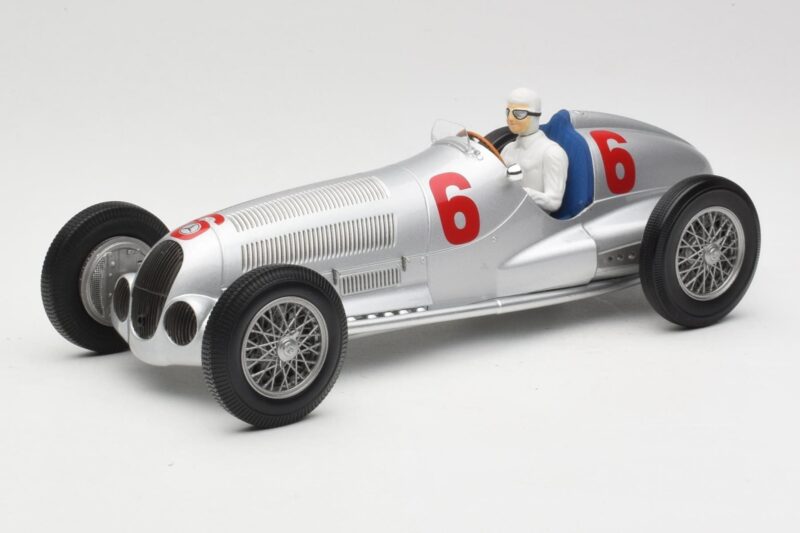 Mercedes W125 #6 Daimler-Benz AG R. Caracciola 2nd Place Eifel Race Nürburgring 1937 Minichamps 1:18 155373106 Metall