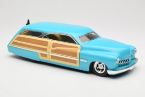 Mercury Merc Woodie Blau Hot Wheels 1:18 27806 Metall — Bild 6 von 8