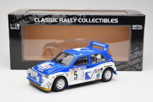 MG Metro 6R4 #5 T. Pond / R. Arthur Rally Monte Carlo 1986 Sun Star 1:18 5537 Metall — Bild 8 von 8