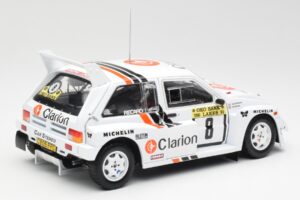 MG Metro 6R4 #8 P. Eklund / D. Whittock Rally Finland 1986 Sun Star 1:18 5536 Metall — Bild 3 von 8