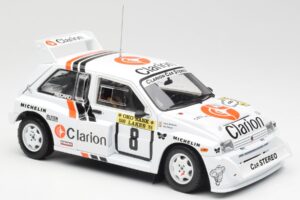 MG Metro 6R4 #8 P. Eklund / D. Whittock Rally Finland 1986 Sun Star 1:18 5536 Metall — Bild 6 von 8