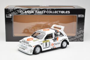 MG Metro 6R4 #8 P. Eklund / D. Whittock Rally Finland 1986 Sun Star 1:18 5536 Metall — Bild 8 von 8