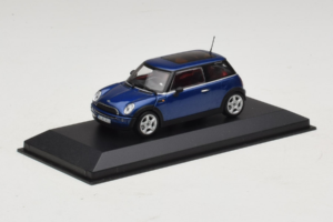 Mini Cooper Blau Minichamps 1:43 MINI009 Metall — Bild 2 von 5