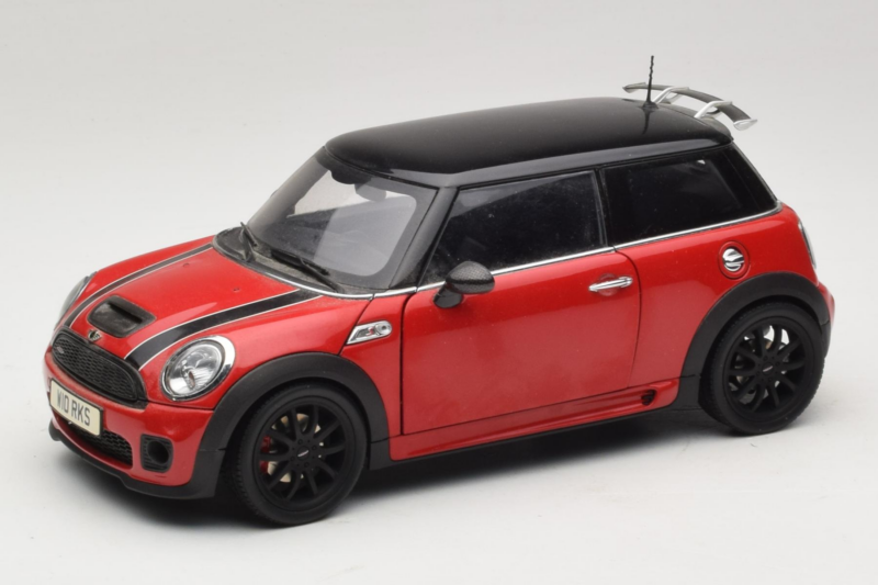 Mini Cooper John Cooper Works R56 Rot & Schwarz Kyosho 1:18 80430419909 Metall