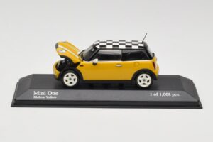 MINI One R50 Gelb Minichamps 1:43 431138104 Metall — Bild 2 von 5