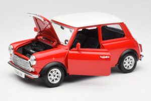 Mini Cooper Rot Bburago 1:18 3379 Metall — Bild 2 von 8