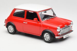 Mini Cooper Rot Bburago 1:18 3379 Metall — Bild 6 von 8
