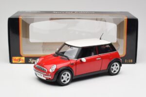 Mini Cooper R50 Rot Maisto 1:18 31619 Metall — Bild 2 von 8