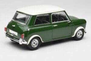 Mini Cooper S British Racing Grün & Old English Weiß Solido 1:18 8021 Metall — Bild 3 von 8