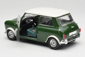Mini Cooper S British Racing Grün & Old English Weiß Solido 1:18 8021 Metall — Bild 5 von 8
