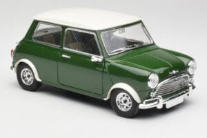 Mini Cooper S British Racing Grün & Old English Weiß Solido 1:18 8021 Metall — Bild 6 von 8