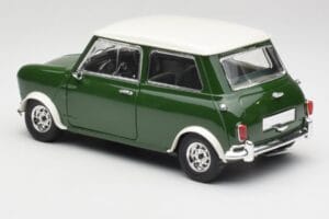Mini Cooper S British Racing Grün & Old English Weiß Solido 1:18 8021 Metall — Bild 7 von 8