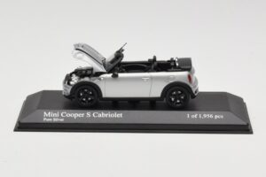 Mini Cooper S R57 Cabriolet Silber Minichamps 1:43 431138830 Metall — Bild 5 von 6