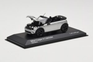 Mini Cooper S R57 Cabriolet Silber Minichamps 1:43 431138830 Metall — Bild 6 von 6