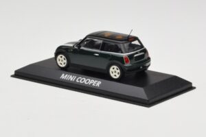 Mini Cooper S R53 Grün Mit Streifen Minichamps 1:43 MINI006 Metall — Bild 3 von 4