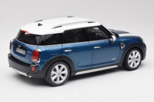 Mini Countryman F60 Island Blau & Weiß Kyosho 1:18 80432447940 Metall — Bild 3 von 8