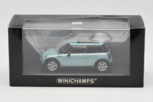 Mini One R50 Hellgrün Mit Hellgrünem Dach Minichamps 1:43 MINI003 Metall — Bild 4 von 4