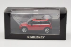 Mini One R50 Rot Mit Rotem Dach Minichamps 1:43 MINI001 Metall — Bild 4 von 5