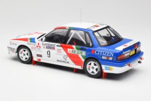Mitsubishi Galant VR-4 #9 K. Eriksson / S. Parmander RAC Rally 1990 IXO 1:18 18RMC192A Metall — Bild 5 von 6