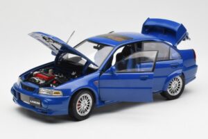 Mitsubishi Lancer EVO VI Blau RHD AUTOart 1:18 77151 Metall — Bild 2 von 8