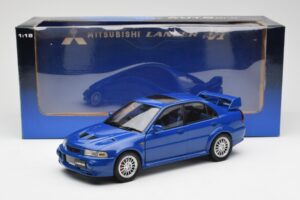 Mitsubishi Lancer EVO VI Blau RHD AUTOart 1:18 77151 Metall — Bild 8 von 8